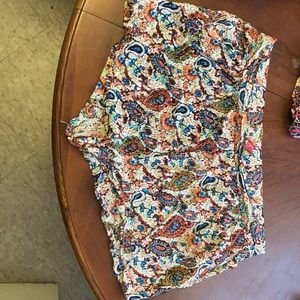 Women’s multicolored shorts
